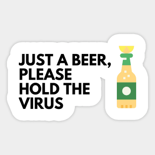 Beer without the Virus Sticker